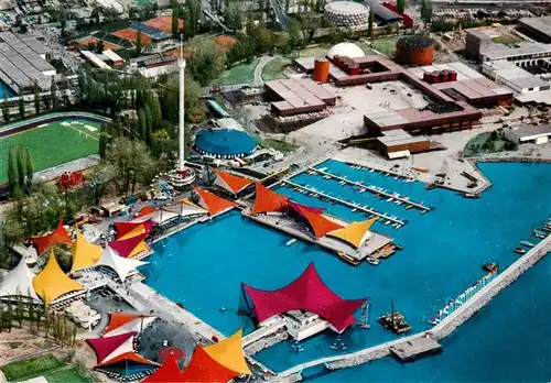 AK / Ansichtskarte  Lausanne_VD Schweizerische Landesausstellung 1964 Place u port Schifflaende 