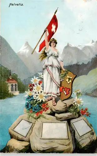 AK / Ansichtskarte  Helvetia_Schweiz Denkmal