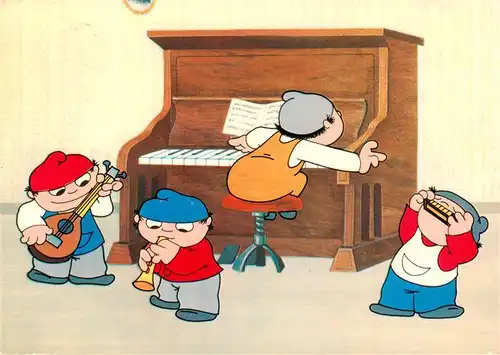 AK / Ansichtskarte  Comic Mainzelmaennchen