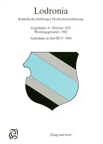 AK / Ansichtskarte  Studentika K.S.H.V. Lodronia 