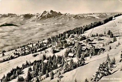 AK / Ansichtskarte  Rigi_Kaltbad mit Pilatus