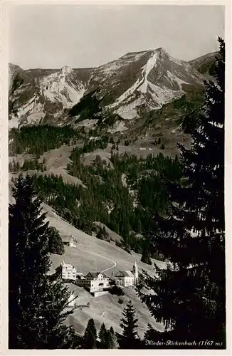 AK / Ansichtskarte  Niederrickenbach Panorama
