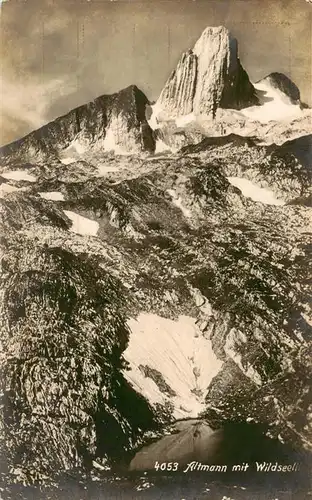 AK / Ansichtskarte  Altmann_2436m_IR mit Wildseeli