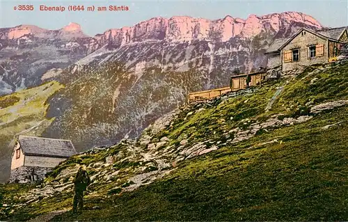 AK / Ansichtskarte  Ebenalp_1641m_AI am Saentis