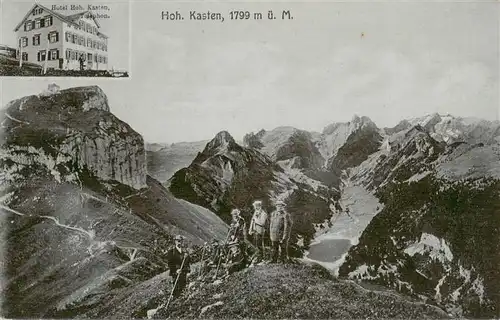 AK / Ansichtskarte  Weissbad_IR Hotel Hoher Kasten Panorama
