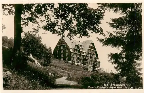 AK / Ansichtskarte  Braunwald_GL Hotel Kurhaus Alpenblick