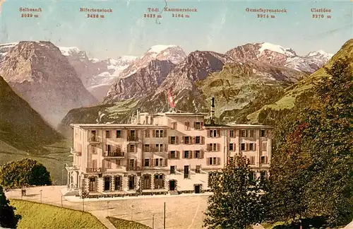 AK / Ansichtskarte  Braunwald_GL Grand Hotel Alpen