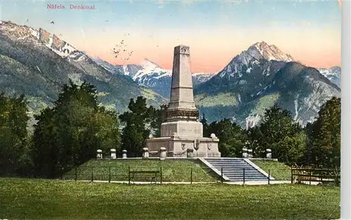 AK / Ansichtskarte  Naefels_GL Denkmal
