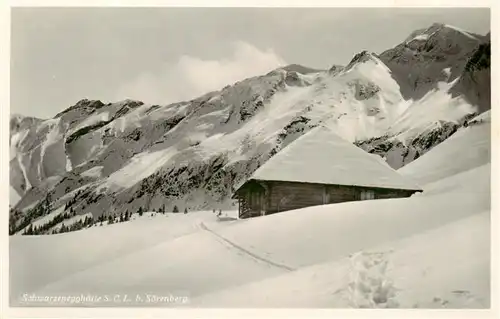 AK / Ansichtskarte  Soerenberg_LU Schwarzenegghuette Winterzauber in den Alpen