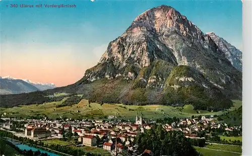 AK / Ansichtskarte  Glarus_GL Panorama Blick gegen Vorderglaernisch