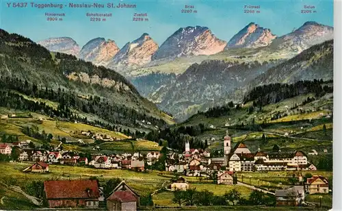 AK / Ansichtskarte  Nesslau_SG Panorma Neu St. Johann