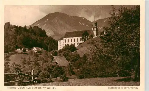 AK / Ansichtskarte  Pfaefers_SG Bergkirche