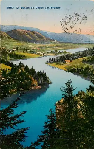 AK / Ansichtskarte  Les-Brenets_NE Panorama Bassin du Doubs