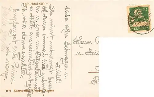 AK / Ansichtskarte  Melchtal_Melchthal_OW Panorama Alpen