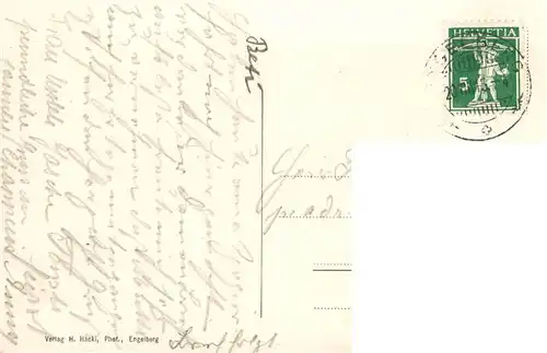 AK / Ansichtskarte  Engelberg__OW Generalansicht Alpenpanorama