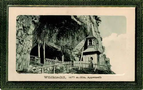 AK / Ansichtskarte  Wildkirchli_Weissbad_IR Ansicht
