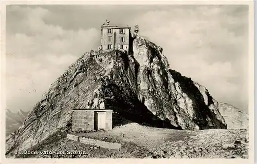 AK / Ansichtskarte  Saentis_2504m_AR Observatorium