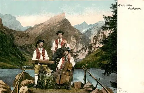 AK / Ansichtskarte  Appenzell_IR Appenzeller Dorfmusik