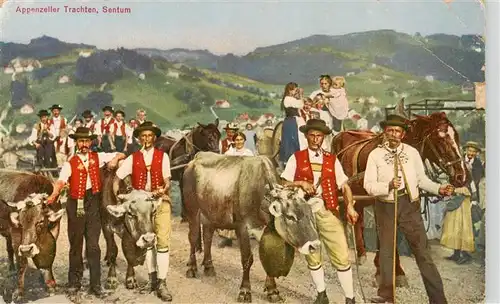 AK / Ansichtskarte  Appenzeller_Land_IR Appenzeller Trachten Sentum