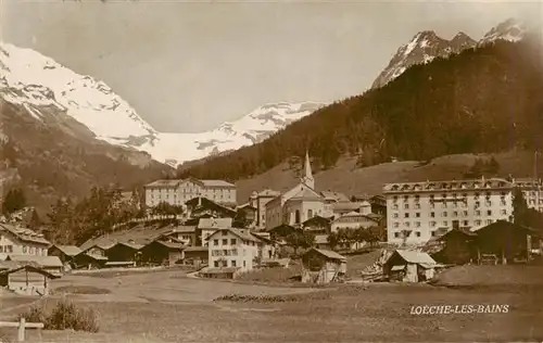 AK / Ansichtskarte Loeche les Bains_VS Panorama 