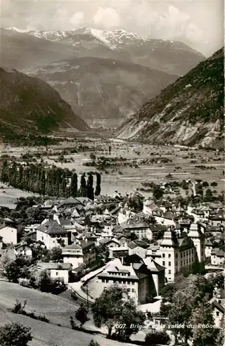AK / Ansichtskarte Brigue_Brig_VS Panorama 