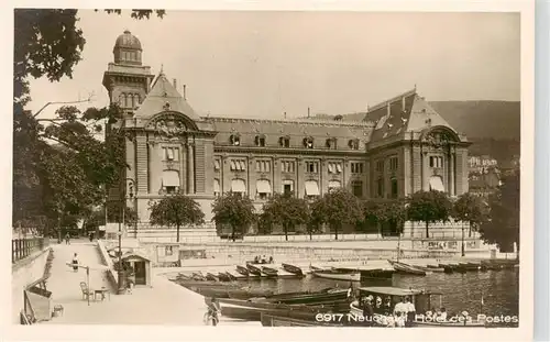 AK / Ansichtskarte Neuchatel_NE Hotel des Postes Neuchatel NE