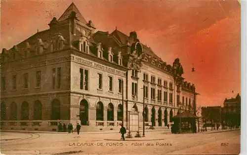 AK / Ansichtskarte La_Chaux de Fonds_NE Hotel des Postes 