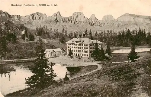 AK / Ansichtskarte Oberterzen_SG Kurhaus Seebenalp 