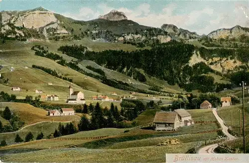 AK / Ansichtskarte Bruelisau_IR Panorama mit Hohen Kasten 