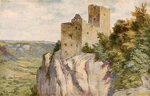 AK / Ansichtskarte Reussenstein_Burg_Neidlingen_Esslingen Ansicht 