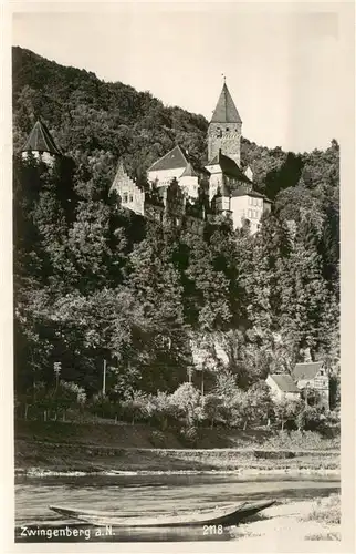 AK / Ansichtskarte Zwingenberg_Neckar Schloss Zwingenberg Neckar