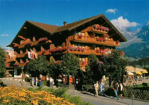 AK / Ansichtskarte Adelboden_BE Adler Sporthotel 