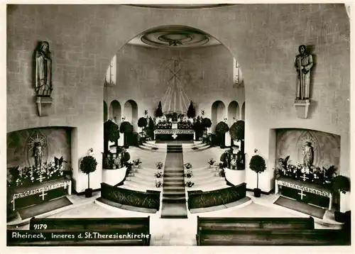 AK / Ansichtskarte Rheineck__SG Inneres der St Theresienkirche 