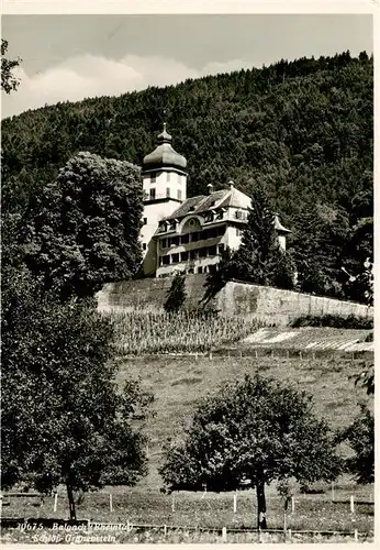 AK / Ansichtskarte Balgach Schloss Gruenenstein Balgach