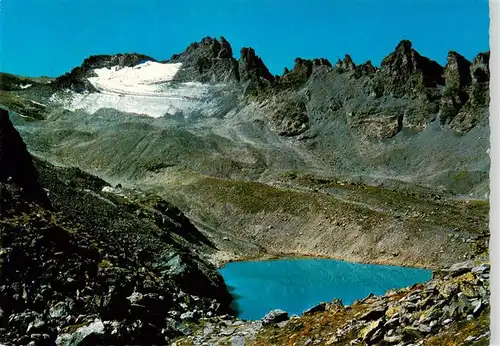 AK / Ansichtskarte Pizol_2847m_SG Wildsee und Gletscher 