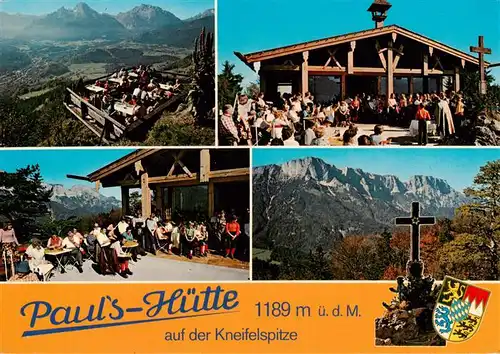 AK / Ansichtskarte Maria_Gern Pauls Huette Terrasse Panorama Maria_Gern