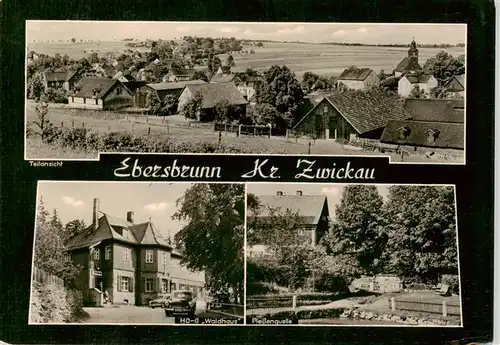 AK / Ansichtskarte Ebersbrunn_Zwickau Teilansicht HOG Waldhaus Pleissenquelle Ebersbrunn Zwickau