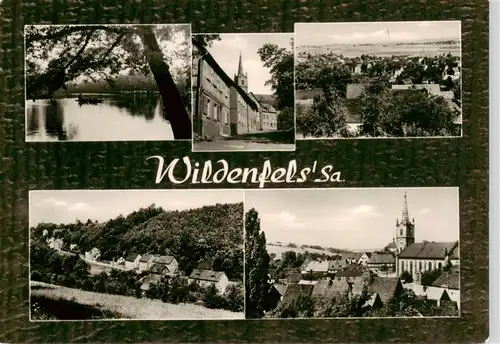 AK / Ansichtskarte Wildenfels Teilansichten Panorama Kirche Wildenfels
