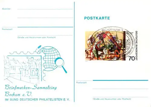 AK / Ansichtskarte Bochum Briefmarken Sammelring Bochum Bochum