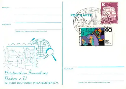 AK / Ansichtskarte Bochum Briefmarken Sammelring Bochum Bochum