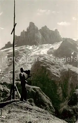 AK / Ansichtskarte  Gletscher Gebetruf 