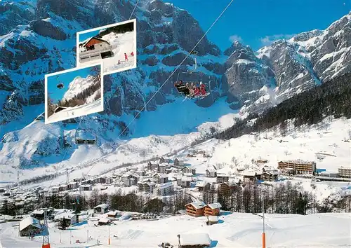 AK / Ansichtskarte  Leukerbad_Loueche-les-Bains_VS Loeche les Bains Sesselbahn Marisse