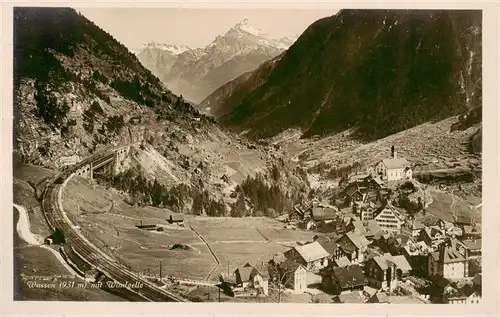 AK / Ansichtskarte  Wassen__UR mit Windgaelle