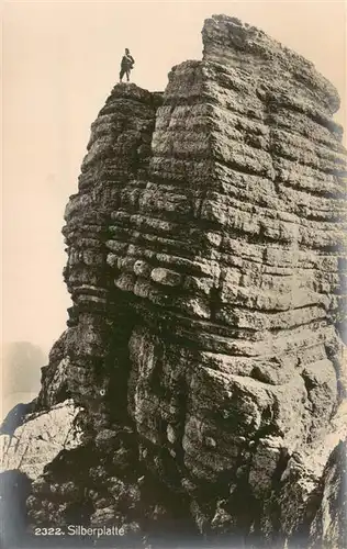 AK / Ansichtskarte  Silberplatten_2158m_SG Gipfelblick