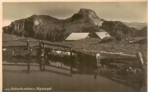 AK / Ansichtskarte  Hohenkasten_Hoher_Kasten_1799m_IR vom Alpsiegel