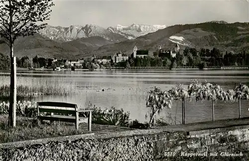 AK / Ansichtskarte  Rapperswyl_Rapperswil-Jona_Zuerichsee_SG mit Glaernisch