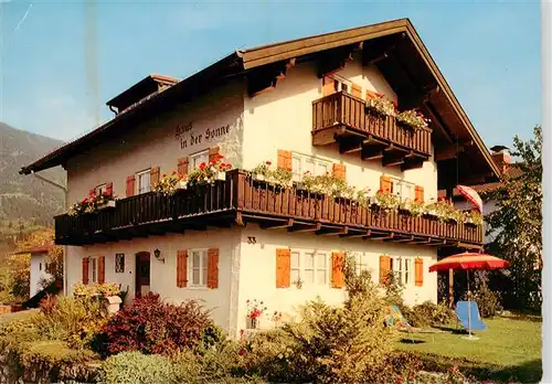 AK / Ansichtskarte  Garmisch-Partenkirchen Fremdenheim Haus in der Sonne