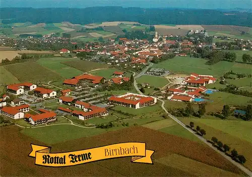 AK / Ansichtskarte  Birnbach_Rottal Fliegeraufnahme mit Rottal Terme