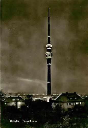 AK / Ansichtskarte  Dresden_Elbe Fernsehturm