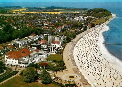 AK / Ansichtskarte  Travemuende_Ostseebad Fliegeraufnahme